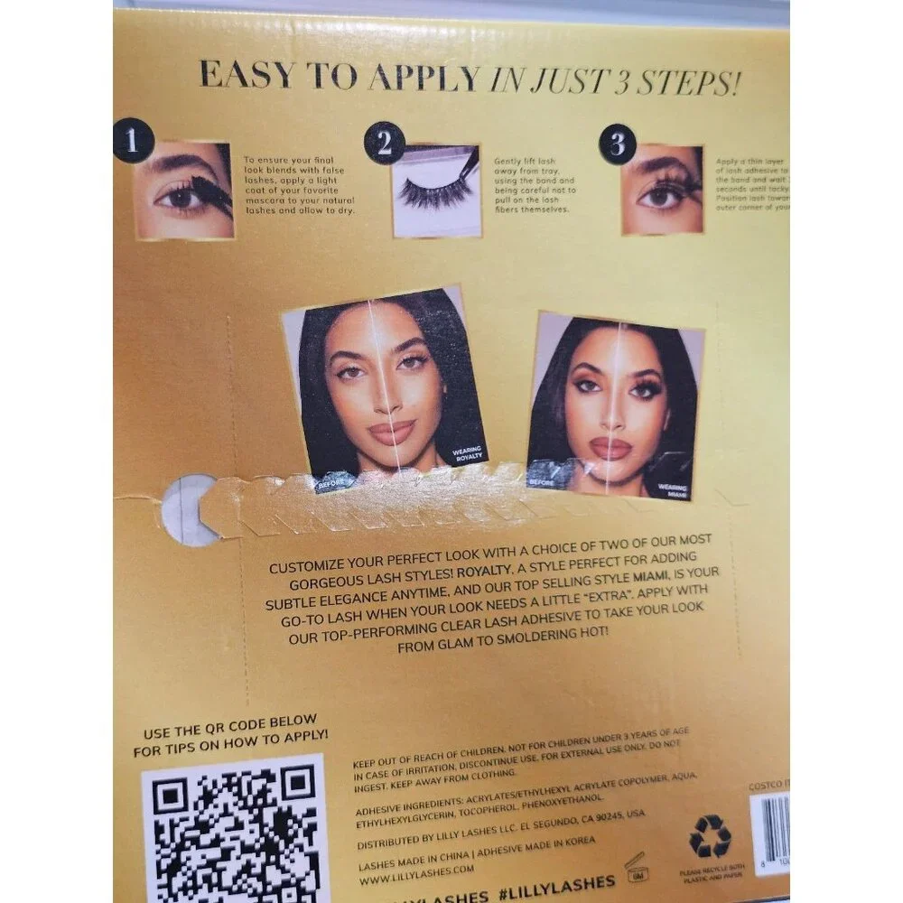 New Lilly Lashes pack